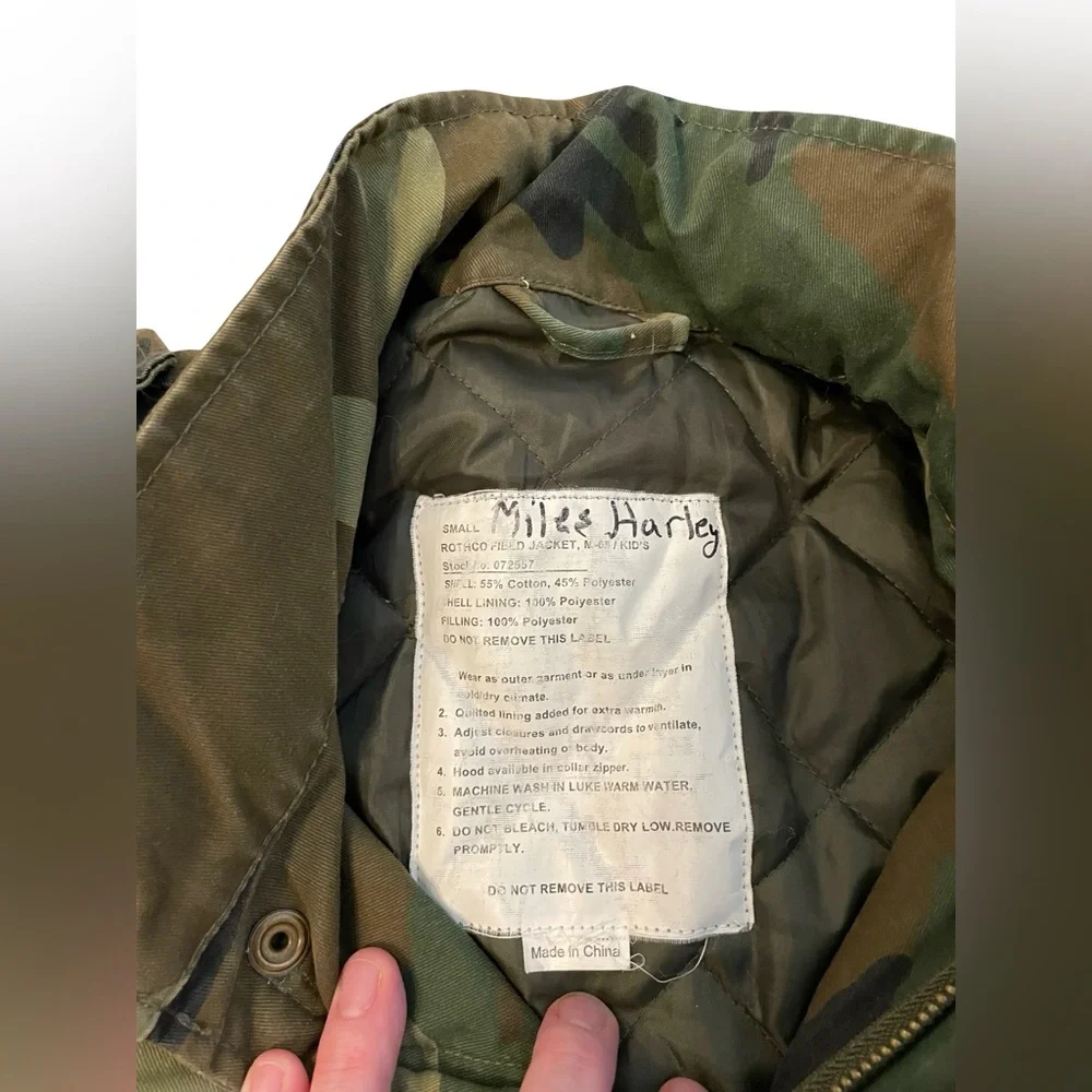Rothco Green Camouflage Coat